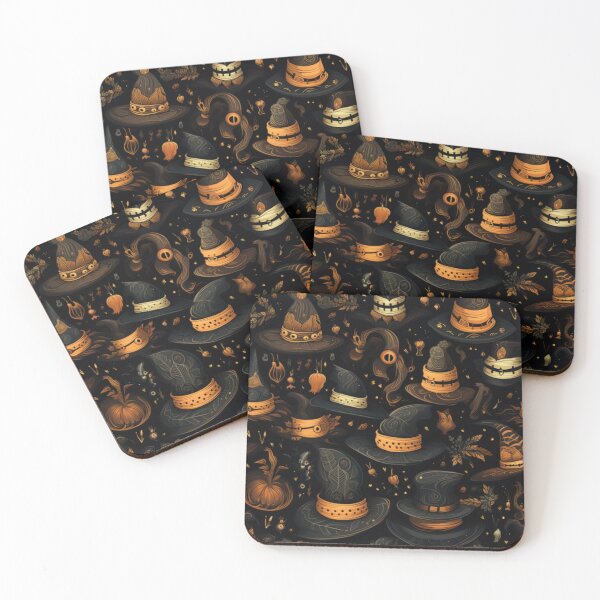 Item preview, Halloween: Cryptic Millinery (Witch Hats) designed and sold by Digital Contours.