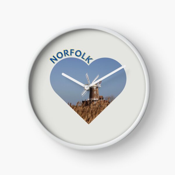 Item preview, Norfolk Heart - Cley Windmill designed and sold by MyriadLifePhoto.