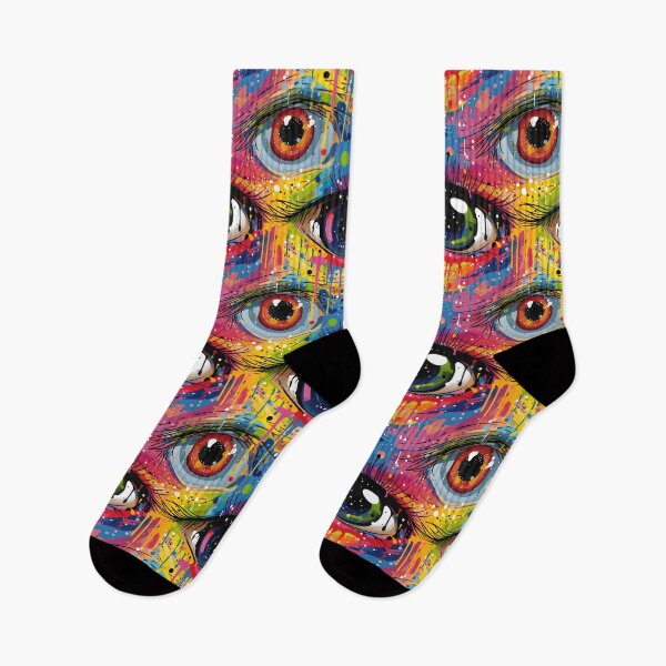 Item preview, Abstract Colorful Eyes designed and sold by Snifferius.