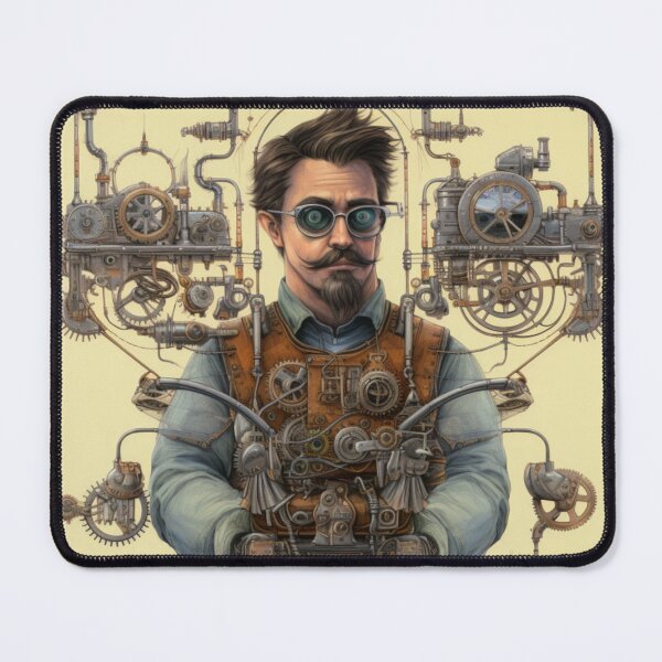 Item preview, Victorian Steampunk Robot Victorian Inspired Art designed and sold by CDC40.
