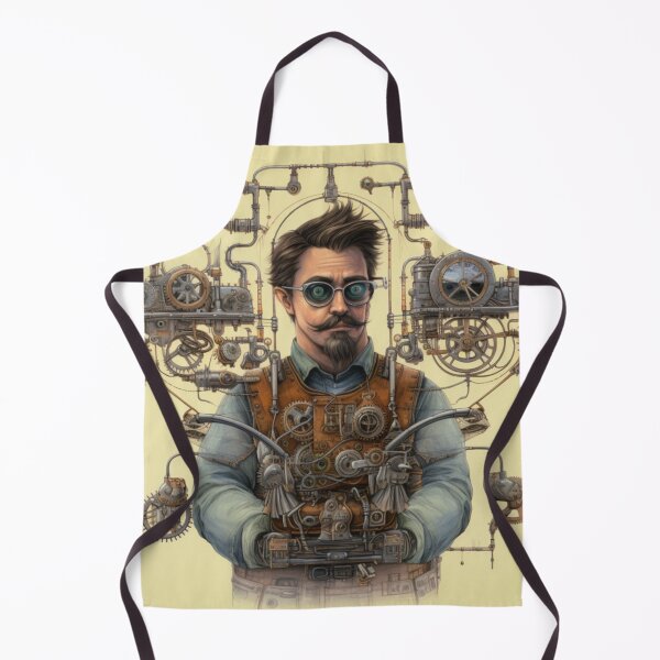 Item preview, Victorian Steampunk Robot Victorian Inspired Art designed and sold by CDC40.