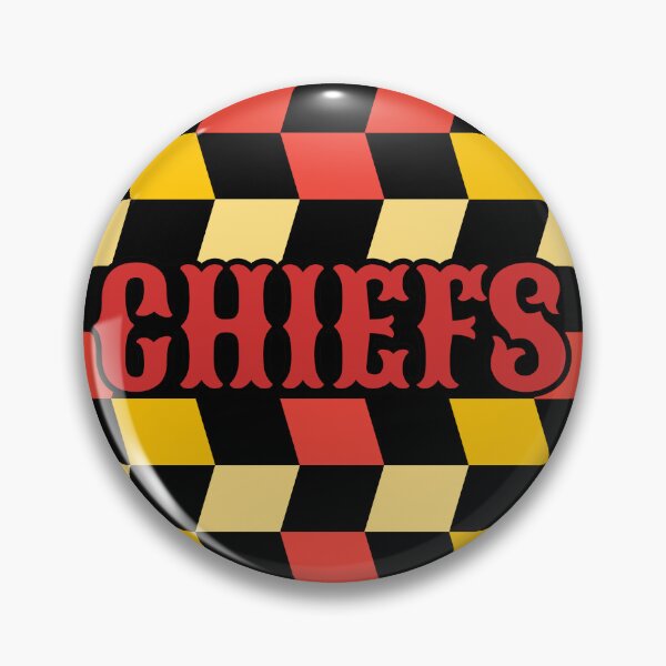 Item preview, KC Chiefs Circus Funhouse Checkered Graphic designed and sold by TheVelvetBanana.