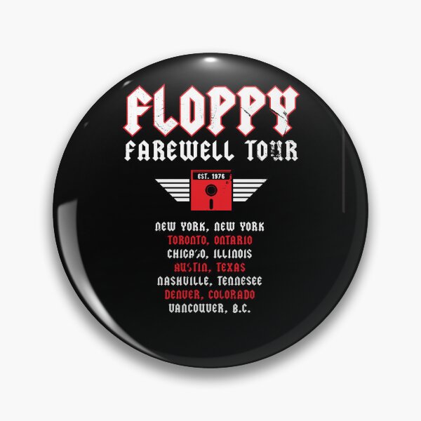 Item preview, 5-1/4" COMPUTER DISK FAREWELL TOUR designed and sold by Mclickster.