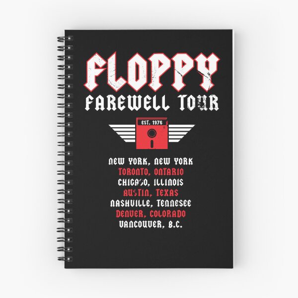 Item preview, 5-1/4" COMPUTER DISK FAREWELL TOUR designed and sold by Mclickster.