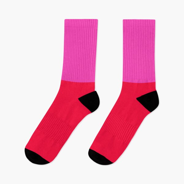 Item preview, Bold Vivid Pink and Neon Red Colorblock designed and sold by Deutschic.