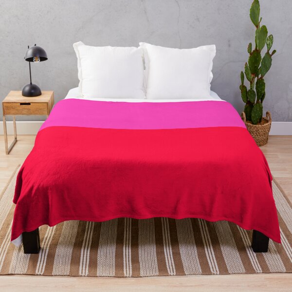 Item preview, Bold Vivid Pink and Neon Red Colorblock designed and sold by Deutschic.