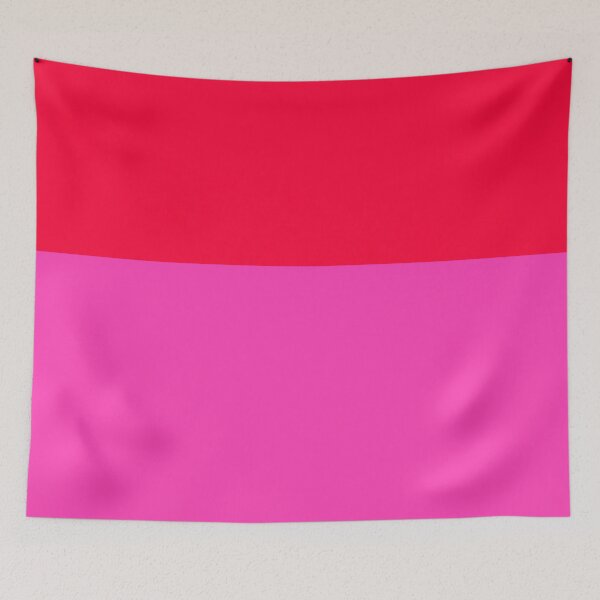 Item preview, Bold Vivid Neon Red and Pink Colorblock designed and sold by Deutschic.