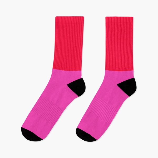 Item preview, Bold Vivid Neon Red and Pink Colorblock designed and sold by Deutschic.