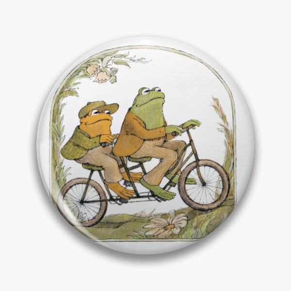 Item preview, Frog and Toad on a bike (Frog and Toad Book) designed and sold by UndecidedShop.