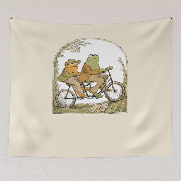 Item preview, Frog and Toad on a bike (Frog and Toad Book) designed and sold by UndecidedShop.