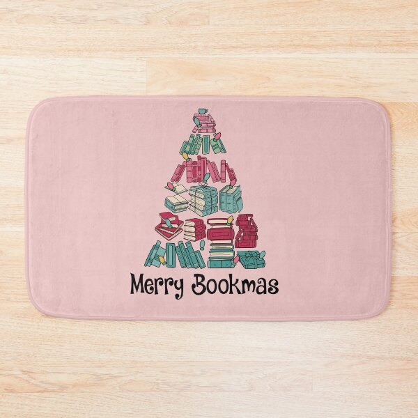 Item preview, Merry Bookmas Christmas Reader Book Lover  designed and sold by ArtMeetsPizza.