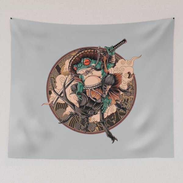 Item preview, the frog samurai designed and sold by si3iy.