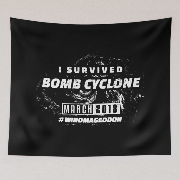 Item preview, I survived Bomb Cyclone designed and sold by radvas.