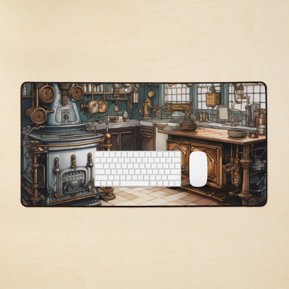"Victorian Steampunk Kitchen Victorian Inspired Art " Art Print for ...