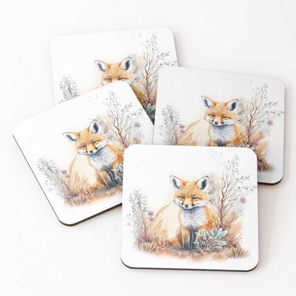 Item preview, Watercolor FOX  designed and sold by zebra design.