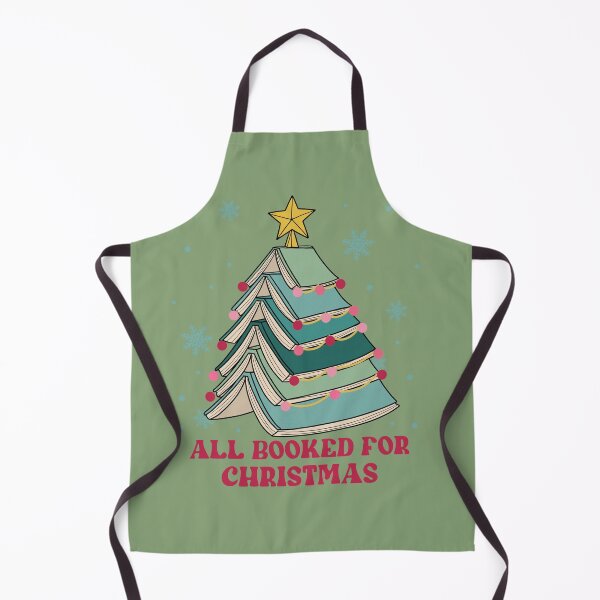 Item preview, Booked for Christmas Tree Reader Book Lover designed and sold by ArtMeetsPizza.