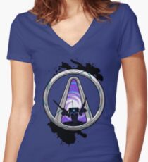 Vault Dominator Women's Fitted V-Neck T-Shirt