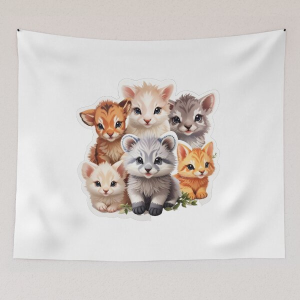 Item preview, cute cats designed and sold by GFORCE_SHOP.