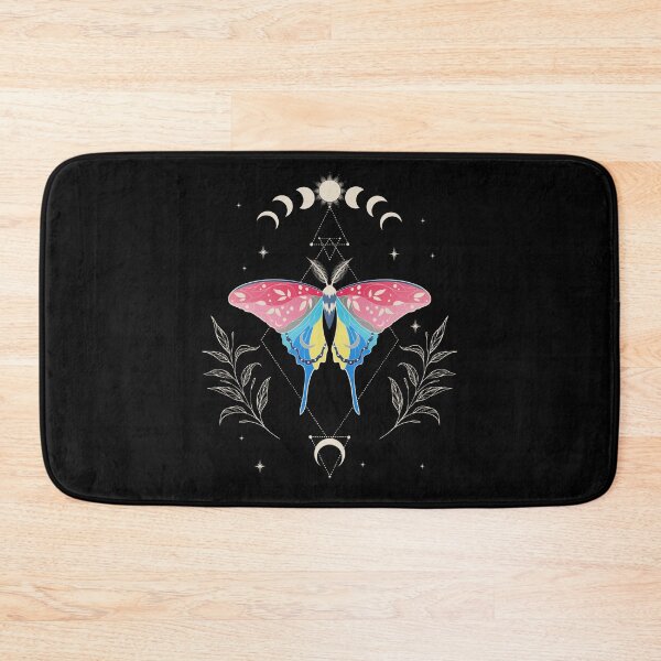 Item preview, Genderflux Luna Moth LGBT Pride Flag designed and sold by Clara Hollins.