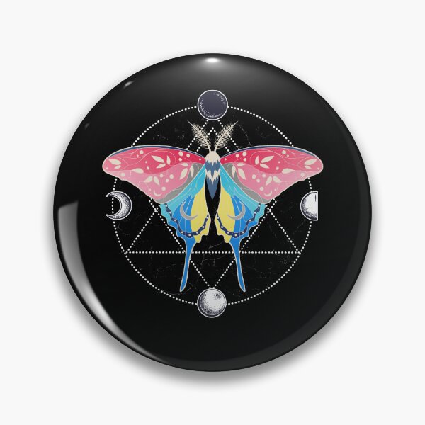 Item preview, Genderflux Luna Moth LGBT Pride Flag designed and sold by Clara Hollins.