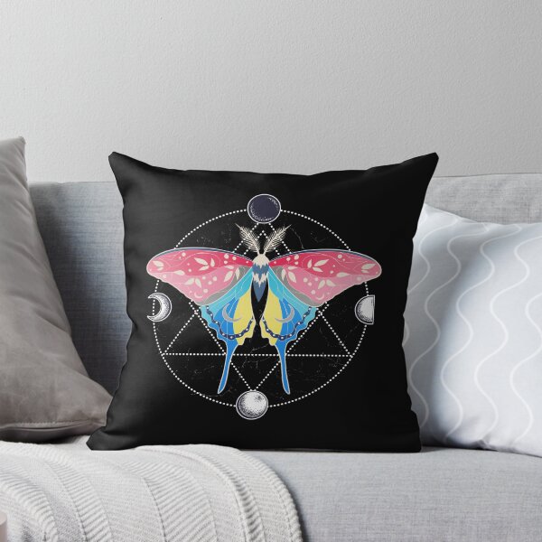 Item preview, Genderflux Luna Moth LGBT Pride Flag designed and sold by Clara Hollins.