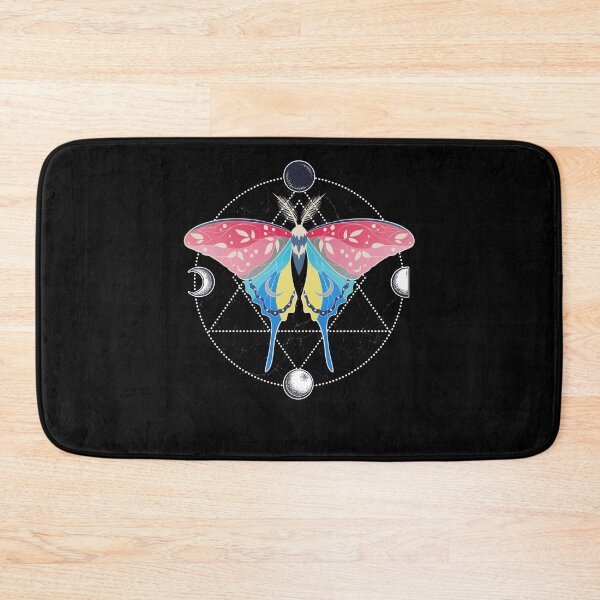 Item preview, Genderflux Luna Moth LGBT Pride Flag designed and sold by Clara Hollins.
