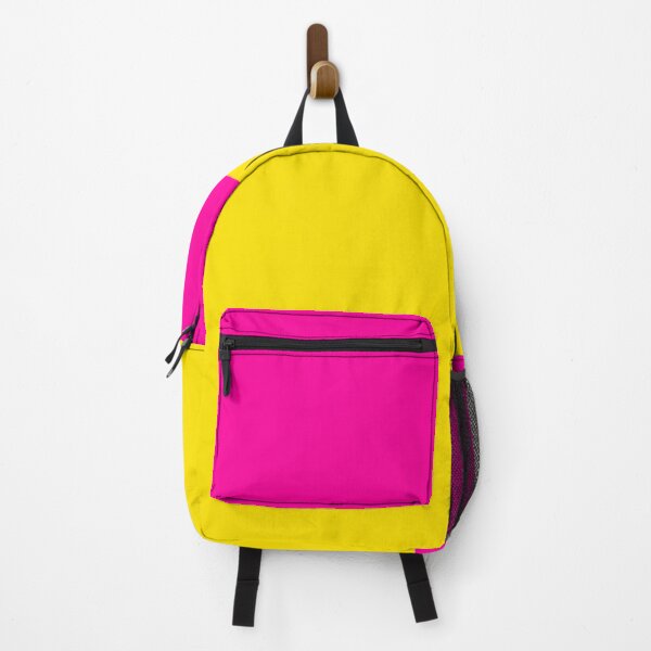Item preview, Bold Vivid Neon Pink and Yellow Colorblock designed and sold by Deutschic.