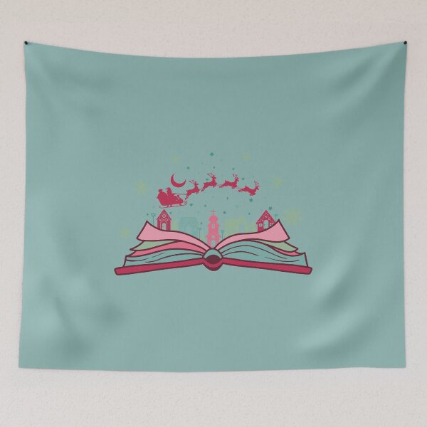 Item preview, Christmas Reading Book Lover  designed and sold by ArtMeetsPizza.