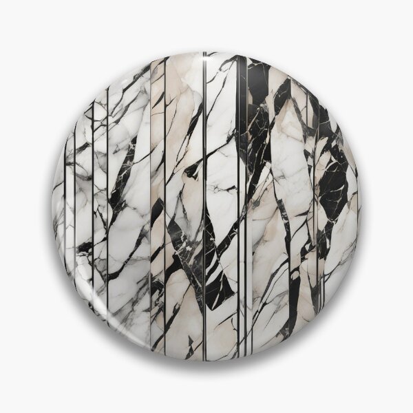 Item preview, Simple and Sophisticated: The Signature of Modern Times in Black and White Marble designed and sold by trendmrend.