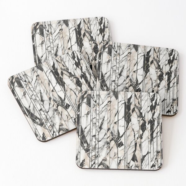 Item preview, Simple and Sophisticated: The Signature of Modern Times in Black and White Marble designed and sold by trendmrend.