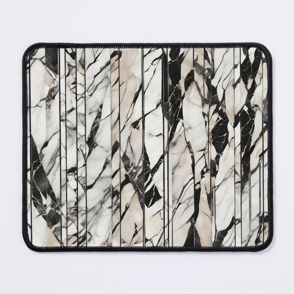 Item preview, Simple and Sophisticated: The Signature of Modern Times in Black and White Marble designed and sold by trendmrend.