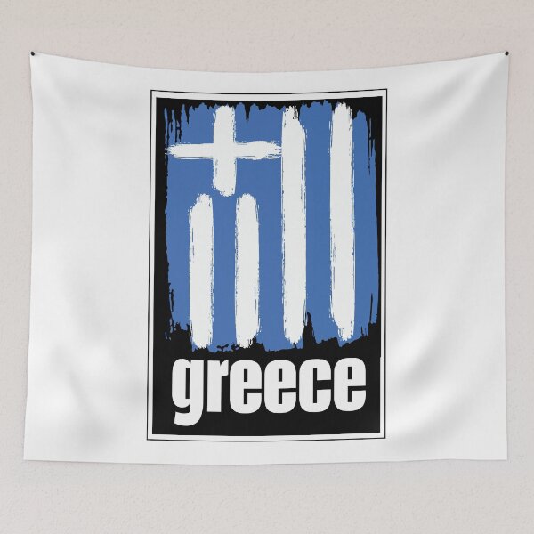 Item preview, Greek Flag Growing Up Greek Greece designed and sold by ProjectX23.