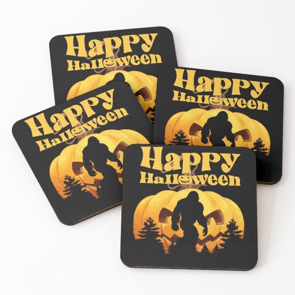 Item preview, Happy Halloween Sasquatch designed and sold by ArtisShops.