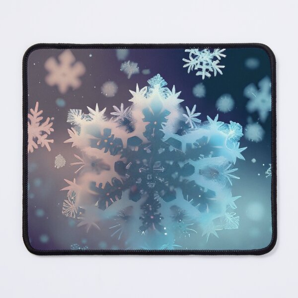 Item preview, Enchanting Winter Wonderland: Delicate Snowflakes designed and sold by The Digital Compass.