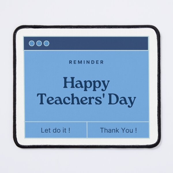 Item preview, Reminder Happy Teachers' Day designed and sold by teacherpeiyuan.