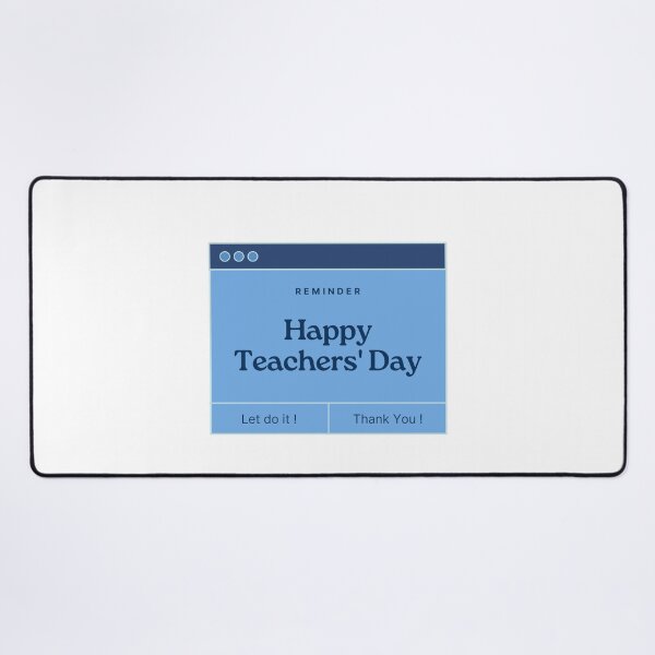 Item preview, Reminder Happy Teachers' Day designed and sold by teacherpeiyuan.