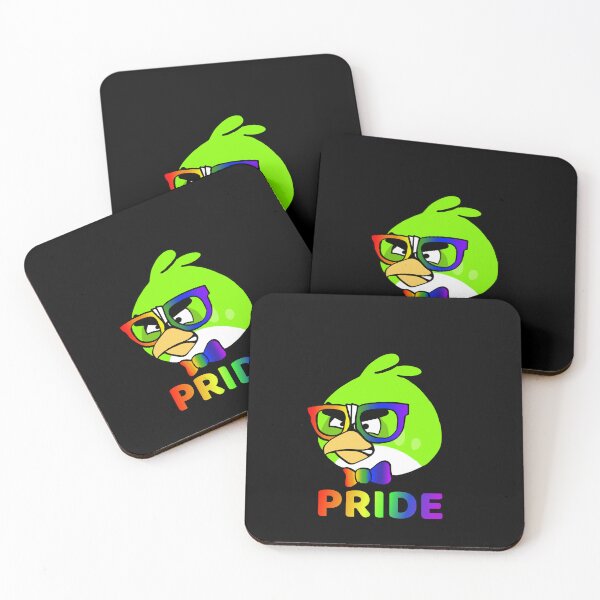 Item preview, Nerdy Bird Pride Black Letters designed and sold by acupandspoonie.