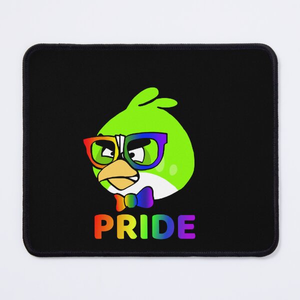 Item preview, Nerdy Bird Pride Black Letters designed and sold by acupandspoonie.