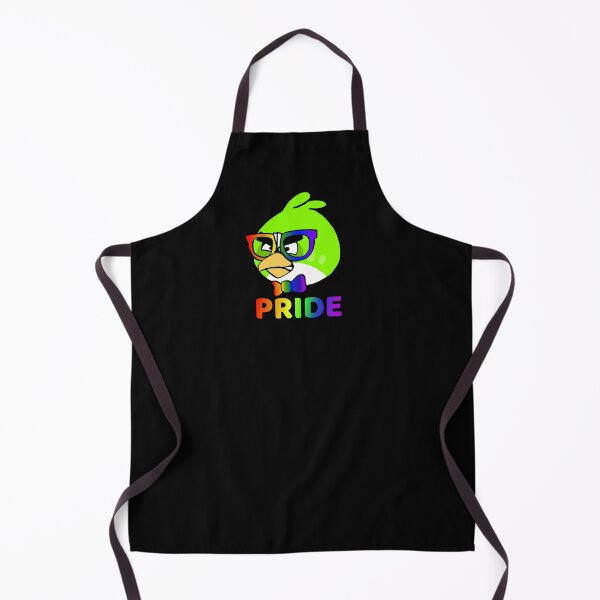 Item preview, Nerdy Bird Pride Black Letters designed and sold by acupandspoonie.