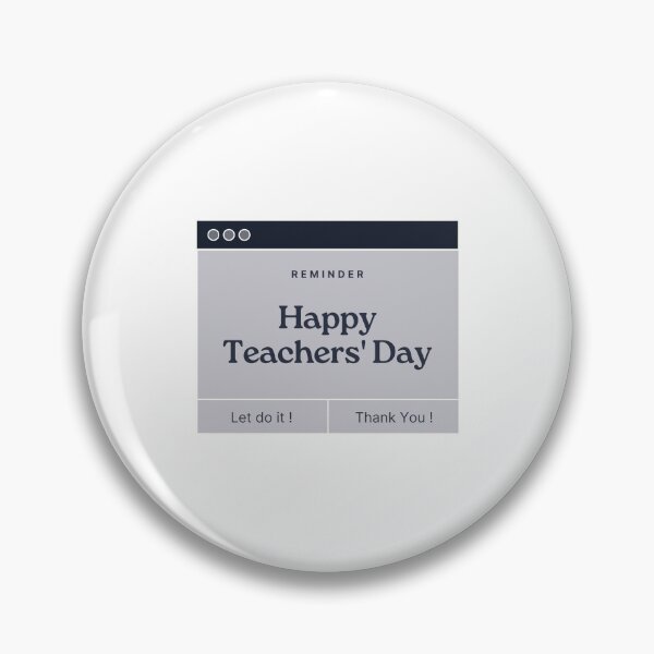Item preview, Reminder Happy Teachers' Day designed and sold by teacherpeiyuan.