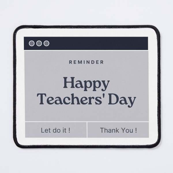 Item preview, Reminder Happy Teachers' Day designed and sold by teacherpeiyuan.