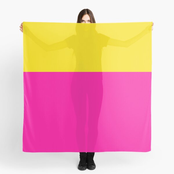 Item preview, Bold Vivid Yellow and Neon Pink Colorblock designed and sold by Deutschic.