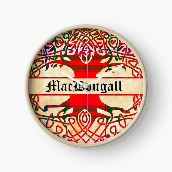 Item preview, MacDougall Tree of Life Clan Scottish Surname tartan designed and sold by BagTown Clans.