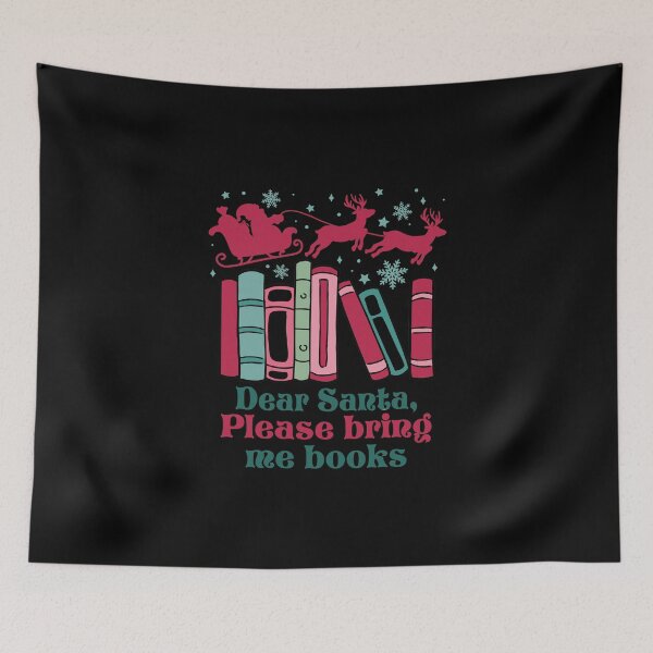 Item preview, Books Christmas Gift Librarian Teacher Book Lover  designed and sold by ArtMeetsPizza.