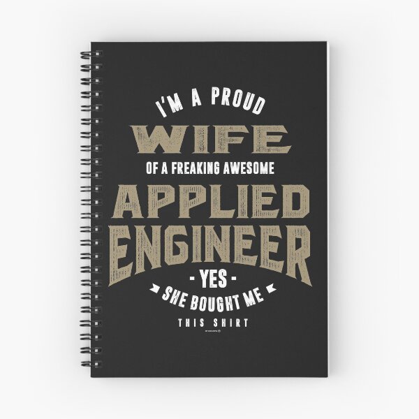 Item preview, Applied Engineer. Proud Wife! designed and sold by cidolopez.