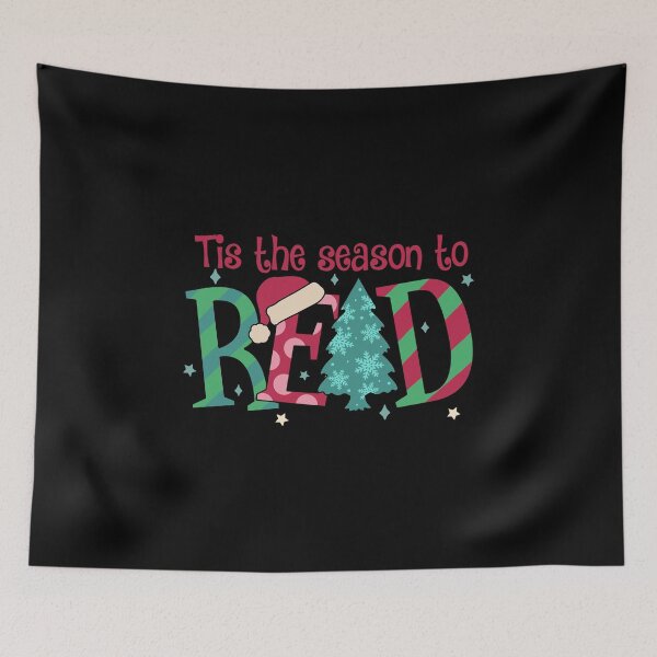 Item preview, Season to Read Books Christmas Gift Librarian Teacher Book Lover  designed and sold by ArtMeetsPizza.