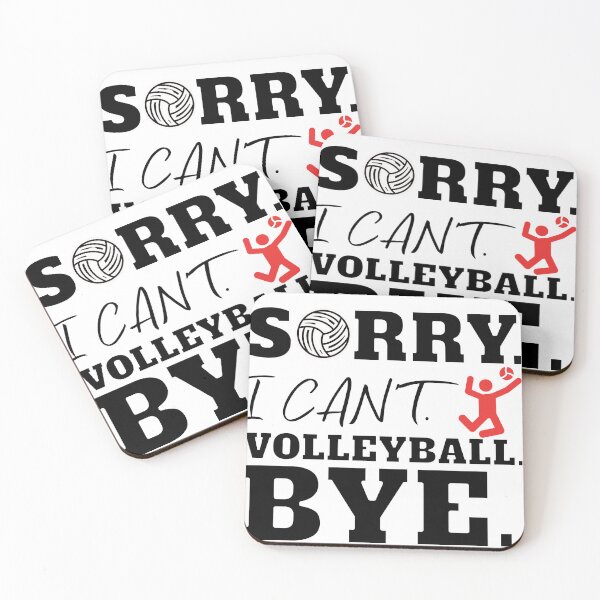 Artikelvorschau, Tut mir leid, ich kann nicht, Volleyball, Bye, Court, König, Königin, Mädchen, Mama, Papa, Vatertag, USA, christlich, Familie, Weihnachten, Geschenk, entworfen und verkauft von YellowishStore.