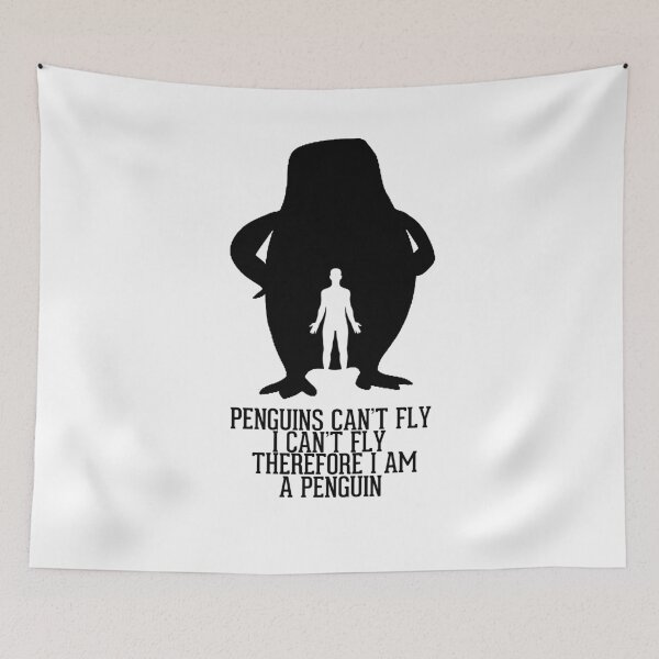 Item preview, Penguins Can't Fly I Can't  Fly Therefore I Am A Penguin Cute Penguin designed and sold by T-ShirtRevolt.