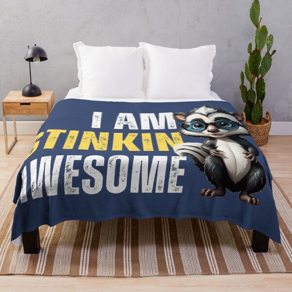 Item preview, I am stinkin awesome (a skunky design) designed and sold by Gilby-Designs.