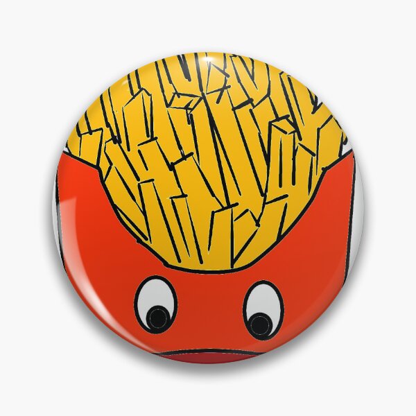 Item preview, Silly Surprised Fries in A Red Cardboard Cup designed and sold by ByTIrahM.